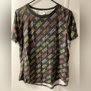 Womens VS PINK sleep tee